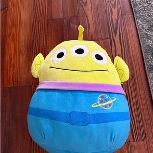 Squishmallows Alien Plush with Blue and Yellow